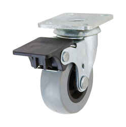 Shepherd 2 in. Dia. Swivel Polyurethane Caster 88 lb. 1 pk