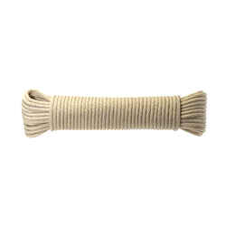 Ace 50 ft. L White Plastic Clothesline Tan