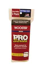 Wooster Pro Series Woven 6-1/2 in. W X 1/4 in. S Paint Roller Cover 2 pk