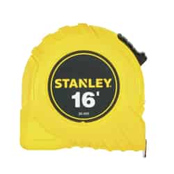 Stanley 0.75 in. W x 16 ft. L Tape Measure 1 pk Yellow