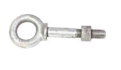 Baron Hot Dipped Galvanized Steel Shoulder Eyebolt 3/8 in. x 4-1/2 in. L Bulk
