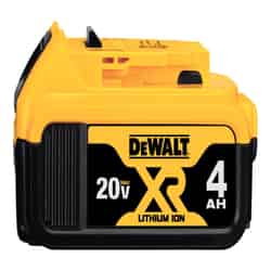 DeWalt XR 20 V 4 Ah Lithium-Ion Battery Pack 1 pc