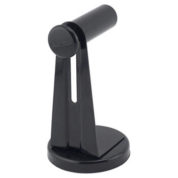 Master Magnetics Handy HolderTM 4.375 in. Ceramic Black 1 set Magnetic Paper Towel Holder 3.4 M