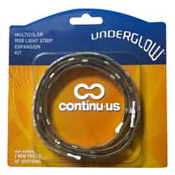 Continu-us Underglow 40 in. L Multicolored LED Tape Light 2 pk Plug-In