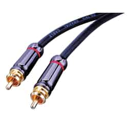Monster Cable 12 ft. L Audio Cable RCA Black
