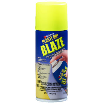 Plasti Dip Flat/Matte Blaze Yellow Multi-Purpose Rubber Coating 11 oz oz