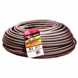 Southwire Duraclad 250 ft. 6/1 Solid Bare Armored Copper Wire