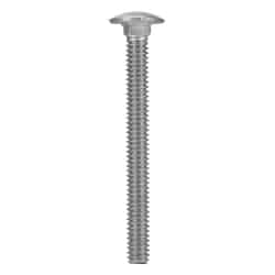 HILLMAN 1/4 Dia. x 2-1/2 in. L Stainless Steel Carriage Bolt 25 pk