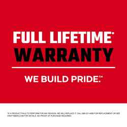 Craftsman 6 in. L x 3/8 in. Drive in. Extension Bar Alloy Steel 1 pc.