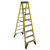 Werner 8 ft. H x 28.5 in. W Fiberglass Step Ladder Type IAA 375 lb.