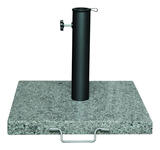 Bond Manufacturing Gray Granite Umbrella Base 17 in. L x 17 in. W x 12.6 in. H