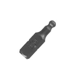 Best Way Tools Ball Hex 1/4 in. x 1 in. L Insert Bit Carbon Steel Ball Hex Shank 1 pc. 1/4 in.