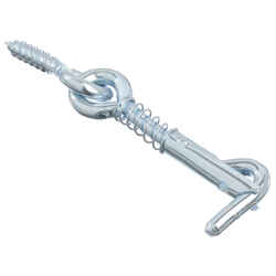 Ace Small Zinc-Plated Steel 2 in. L Hook and Eye 1 pk Silver