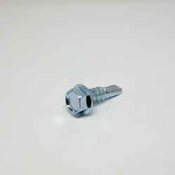 Ace 12-14 Sizes x 3/4 in. L Hex Zinc-Plated Hex Washer Head Steel 1 lb. Self- Drilling Screws