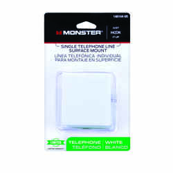 Monster Cable Phone Jack Surface-Mount 1-Jack