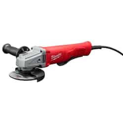 Milwaukee Lock-On 4-1/2 in. 11 amps Straight Handle Angle Grinder Corded 11000 rpm 120