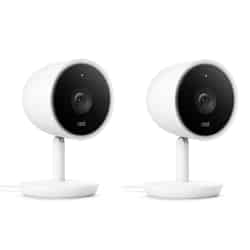 Nest Cam IQ Indoor 2-pack White Security Camera