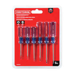 Craftsman  6 pc. Precision Driver Set  6.5 in. 