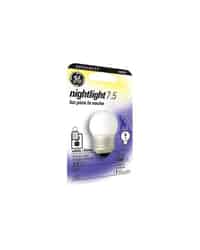 GE Lighting 7.5 watts A19 Incandescent Bulb 39 lumens Soft White 1 Spotlight