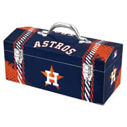Windco 16.25 in. Houston Astros Art Deco Tool Box 7.1 in. W x 7.75 in. H Steel
