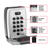 Master Lock 0.004 ft³ Combination Lock Gray Lock Box