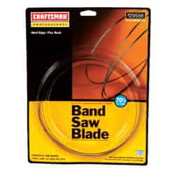 Craftsman 0.1 in. W x 0.03 in. x 70.5 in. L Carbon Steel Band Saw Blade Regular 1 14 TPI