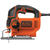 Black and Decker 3-7/16 in. Corded Keyless Orbital Jig Saw 5 amps 120 volt 3000 spm