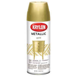 Krylon Brilliant Gold Metallic Spray Paint 12 oz