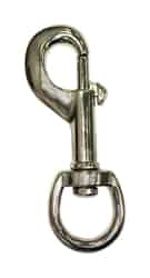 Baron 3/4 in. Dia. x 3-1/2 in. L Nickel-Plated Steel Boat Snap 180 lb.