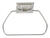Decko Chrome Stirrup Towel Ring Metal