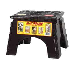 B and R 9 in. H 300 lb. Resin 1 Folding Step Stool
