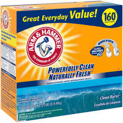 Arm & Hammer Naturally Fresh Clean Burst Scent Laundry Detergent Powder 9.86 lb 1 pk