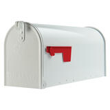 Gibraltar Mailboxes Elite Galvanized Steel Post Mounted 8-3/4 in. H x 6-7/8 in. W x 8-3/4 in. H