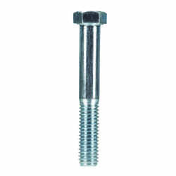 HILLMAN 7/16 in. Dia. x 3 in. L Heat Treated Zinc Steel Hex Head Cap Screw 25 box