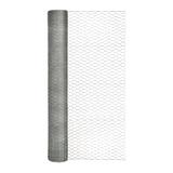 Garden Zone 48 in. H x 150 ft. L 20 Ga. Silver Poultry Netting