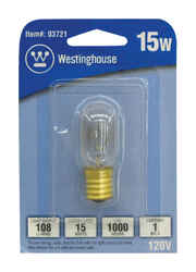 Westinghouse 15 watts T7 Incandescent Bulb 108 lumens Warm White Tubular 1 pk