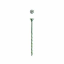 SPAX No. 14 x 4 in. L Phillips/Square Flat Zinc-Plated Steel Multi-Purpose Screw 8 each