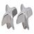 Ace For Universal Chrome Sink and Tub and Shower Faucet Handles