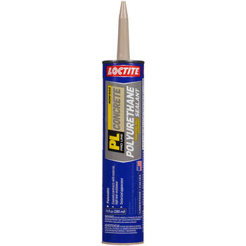 Loctite PL S10 Gray Polyurethane Concrete Filler and Sealant 10 oz