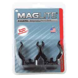 Maglite D-Cell Black LED Mounting Bracket