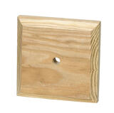 Waddell 4 in. L Prefinished Exterior Post Top Pine Brown