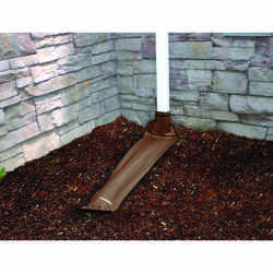 Frost King Drain Away 2.8 inch H X 9 inch W X 4 inch L Brown Plastic Downspout Extension