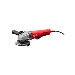 Milwaukee 4-1/2 in. 120 volt Corded Straight Handle 11 amps Angle Grinder 11000 rpm