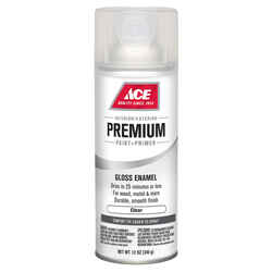 Ace Premium Gloss Clear Enamel Spray Paint 12 oz.