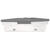 Homz Latching 6-1/8 in. H X 40 in. W X 20 in. D Stackable Storage Box