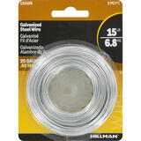 HILLMAN 175 ft. L Steel Wire 20 Ga. Galvanized