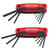 Craftsman 1/4 Metric and SAE Fold-Up Hex Key Set 9 in. 14