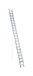 Werner 40 ft. H X 17.38 in. W Aluminum Extension Ladder Type II 225 lb