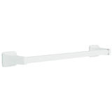 Franklin Brass Futura White Towel Bar 20.24 in. L Die Cast Zinc