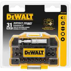 DeWalt 1 in. L x Multi Size in. Screwdriver Bit 31 pc. 1/4 in.